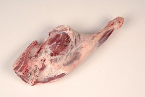 Leg – dice and meaty bones Meat Cut Spec Step 1